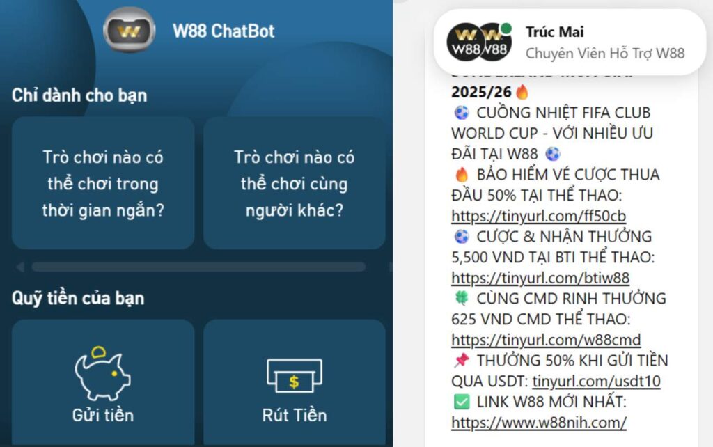 w88 chat